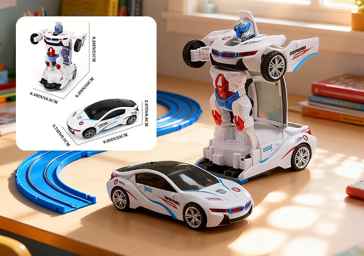 Jouet Voiture Robot Ă Transformation Automatique