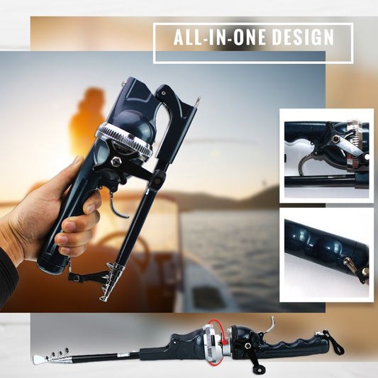 Canne à Pêche Télescopique – Légère, Robuste et Ultra-Pratique