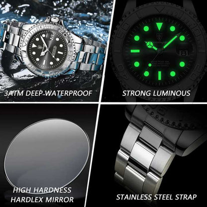 Montre Élégante Luxueuse pour Hommes