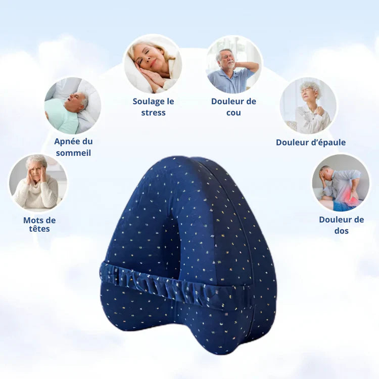 Coussin Orthopédique Genoux Cellsius - Le secret d'un sommeil sans douleur