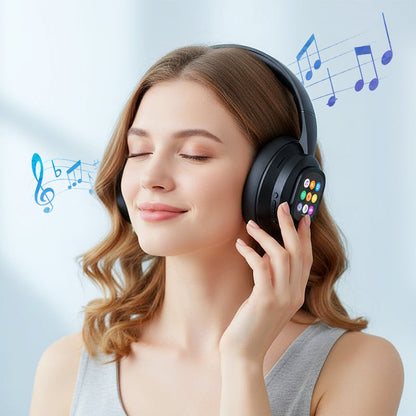 Casque Bluetooth AI avec écran LCD