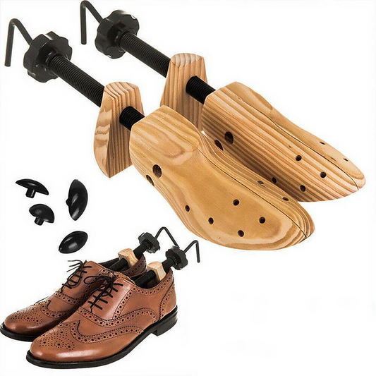 Élargisseur de Chaussures en Pin Naturel pour Hommes et Femmes